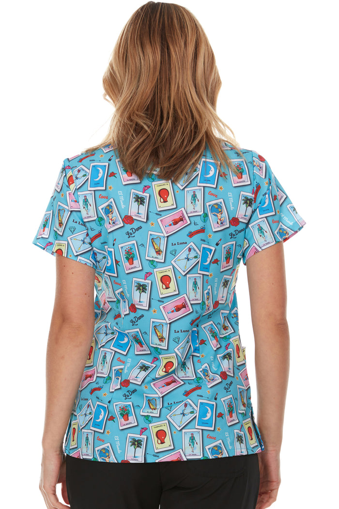 Loteria® Don Clemente Print Top | L4511-57