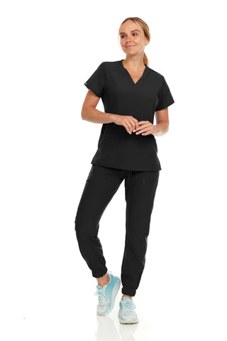 Jane - Hey Medical V-Neck Jogger Set
