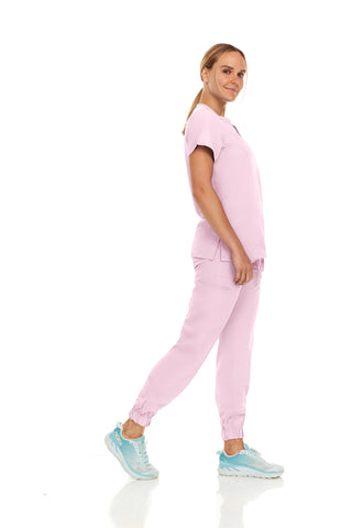 Jane - Hey Medical V-Neck Jogger Set