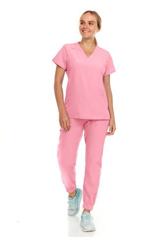 Jane - Hey Medical V-Neck Jogger Set