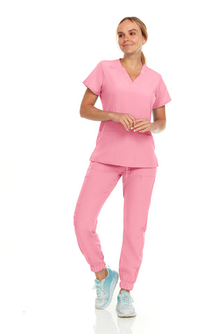 Jane - Hey Medical V-Neck Jogger Set