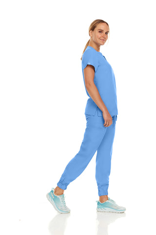 Jane - Hey Medical V-Neck Jogger Set