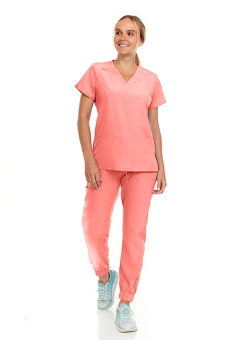 Jane - Hey Medical V-Neck Jogger Set