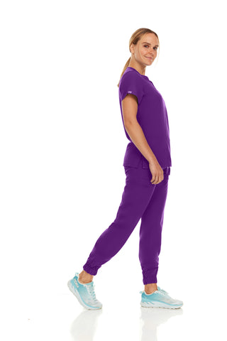 Jane - Hey Medical V-Neck Jogger Set