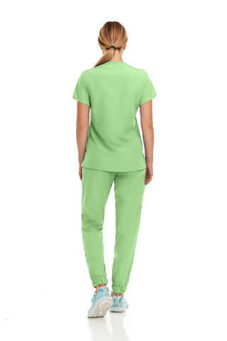 Jane - Hey Medical V-Neck Jogger Set