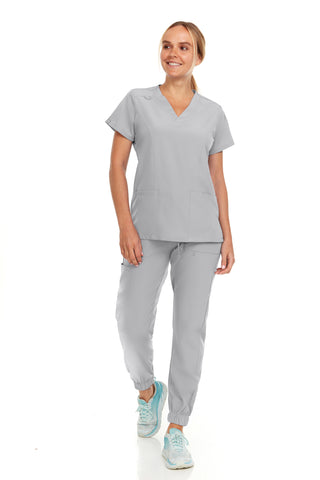 Jane - Hey Medical V-Neck Jogger Set