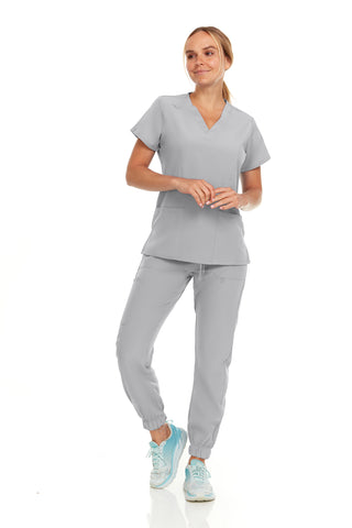 Jane - Hey Medical V-Neck Jogger Set