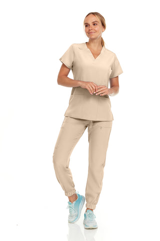 Jane - Hey Medical V-Neck Jogger Set