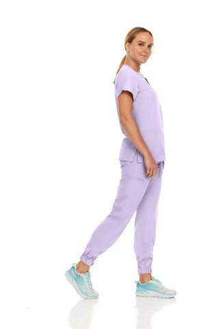 Jane - Hey Medical V-Neck Jogger Set