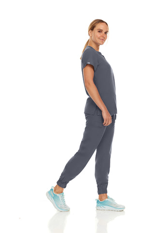 Jane - Hey Medical V-Neck Jogger Set