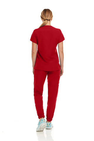 Jane - Hey Medical V-Neck Jogger Set