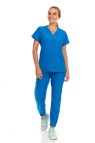 Jane - Hey Medical V-Neck Jogger Set