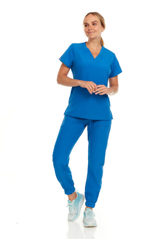 Jane - Hey Medical V-Neck Jogger Set