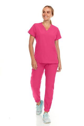 Jane - Hey Medical V-Neck Jogger Set