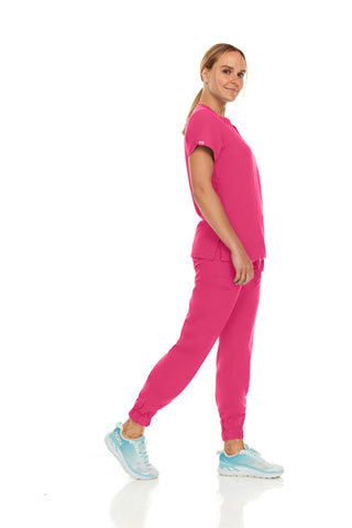 Jane - Hey Medical V-Neck Jogger Set