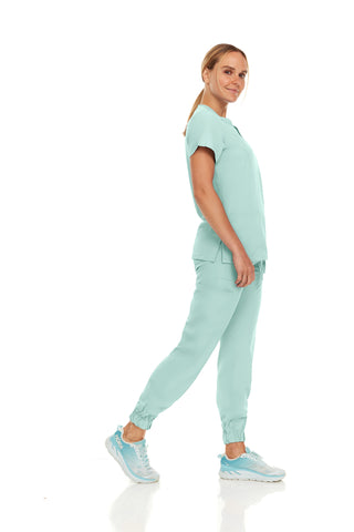 Jane - Hey Medical V-Neck Jogger Set