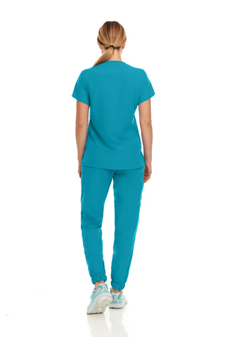 Jane - Hey Medical V-Neck Jogger Set