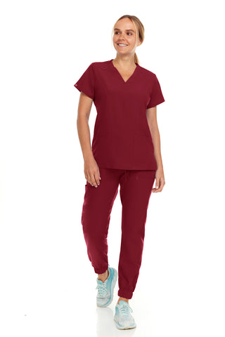 Jane - Hey Medical V-Neck Jogger Set