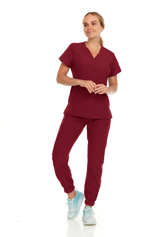 Jane - Hey Medical V-Neck Jogger Set