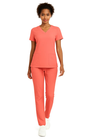 Lily - Hey Medical V-Neck Opened Leg Set