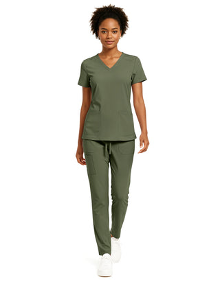 Lily - Hey Medical V-Neck Opened Leg Set