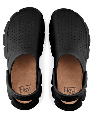Hey Collection Women’s Platform Clogs - Lightweight Comfort Breathable Clog with Thick Lug Sole