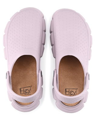Hey Collection Women’s Platform Clogs - Lightweight Comfort Breathable Clog with Thick Lug Sole