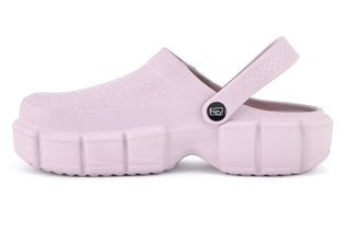 Hey Collection Women’s Platform Clogs - Lightweight Comfort Breathable Clog with Thick Lug Sole