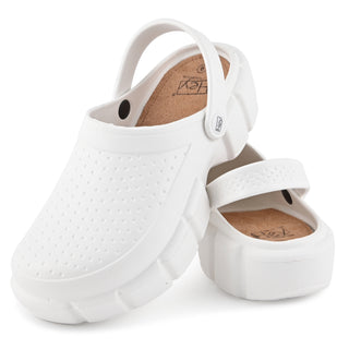 Hey Collection Women’s Platform Clogs - Lightweight Comfort Breathable Clog with Thick Lug Sole