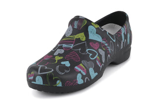 Hey Collection Women's Slip-Resistant Professional Work Clogs