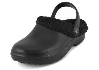 Hey Collection Clogs Women's Faux-Fur Lined Lightweight EVA Clogs