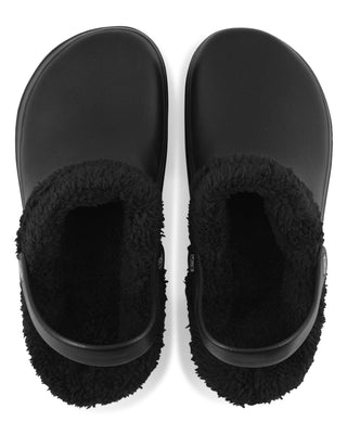 Hey Collection Clogs Women's Faux-Fur Lined Lightweight EVA Clogs