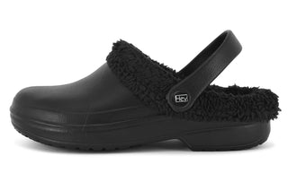 Hey Collection Clogs Women's Faux-Fur Lined Lightweight EVA Clogs