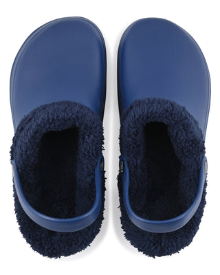 Hey Collection Clogs Women's Faux-Fur Lined Lightweight EVA Clogs