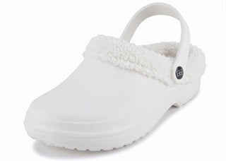 Hey Collection Clogs Women's Faux-Fur Lined Lightweight EVA Clogs