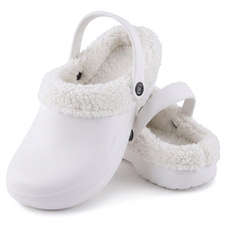 Hey Collection Clogs Women's Faux-Fur Lined Lightweight EVA Clogs