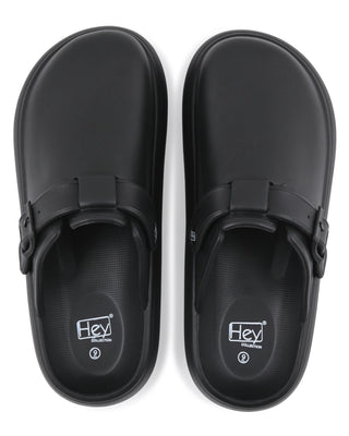 Hey Collection Women’s EVA Platform Slip-On Clogs – Lightweight Comfort Mules with Adjustable Buckle Strap