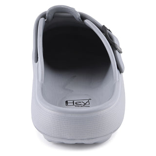 Hey Collection Women’s EVA Platform Slip-On Clogs – Lightweight Comfort Mules with Adjustable Buckle Strap