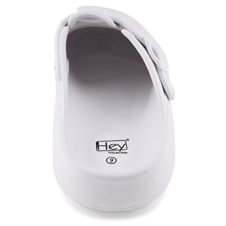 Hey Collection Women’s EVA Platform Slip-On Clogs – Lightweight Comfort Mules with Adjustable Buckle Strap