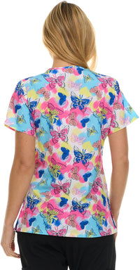 Medichic Print Scrub Top | 4513-76