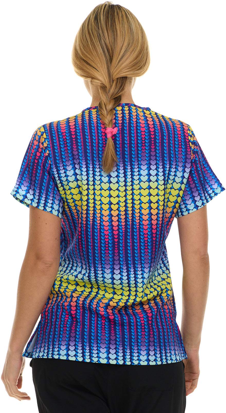 Medichic Print Scrub Top | 4513-77