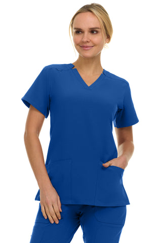 Jill - Saint V-Neck Tapered Leg Set| 8001