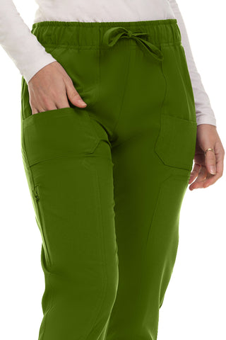 Jill - Saint V-Neck Tapered Leg Set| 8001