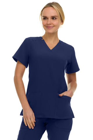 Jill - Saint V-Neck Tapered Leg Set| 8001