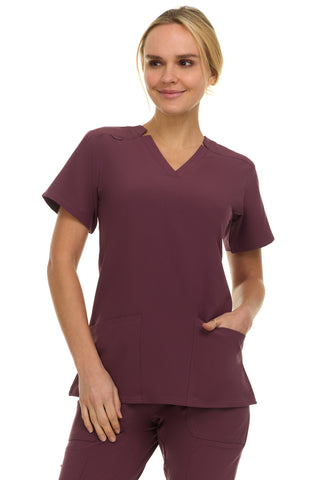 Jill - Saint V-Neck Tapered Leg Set| 8001