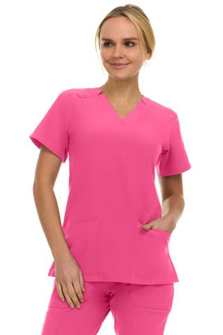 Jill - Saint V-Neck Tapered Leg Set| 8001