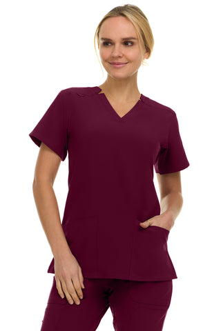 Jill - Saint V-Neck Tapered Leg Set| 8001