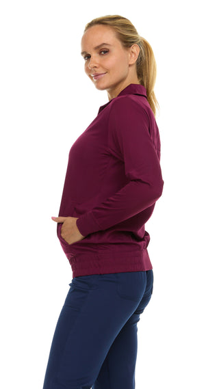 Flo - Zip Front Warm Up Jacket | 9108