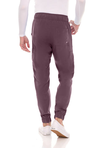 Men’s Full Scrub Set – Stretch V-Neck Scrub Top & 7-Pocket 4-Way Stretch Jogger Pants