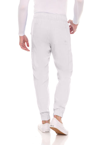 Men’s Full Scrub Set – Stretch V-Neck Scrub Top & 7-Pocket 4-Way Stretch Jogger Pants